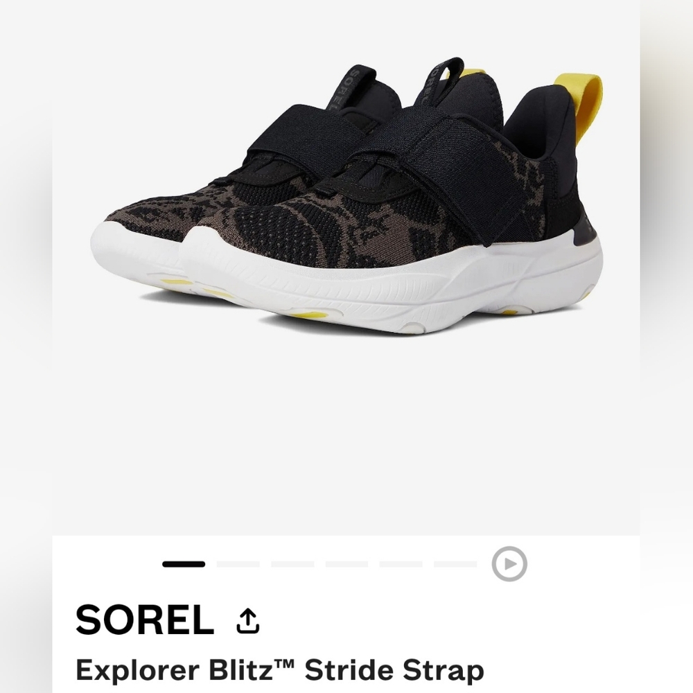Sorel explorer blitz slip on womens sneakers